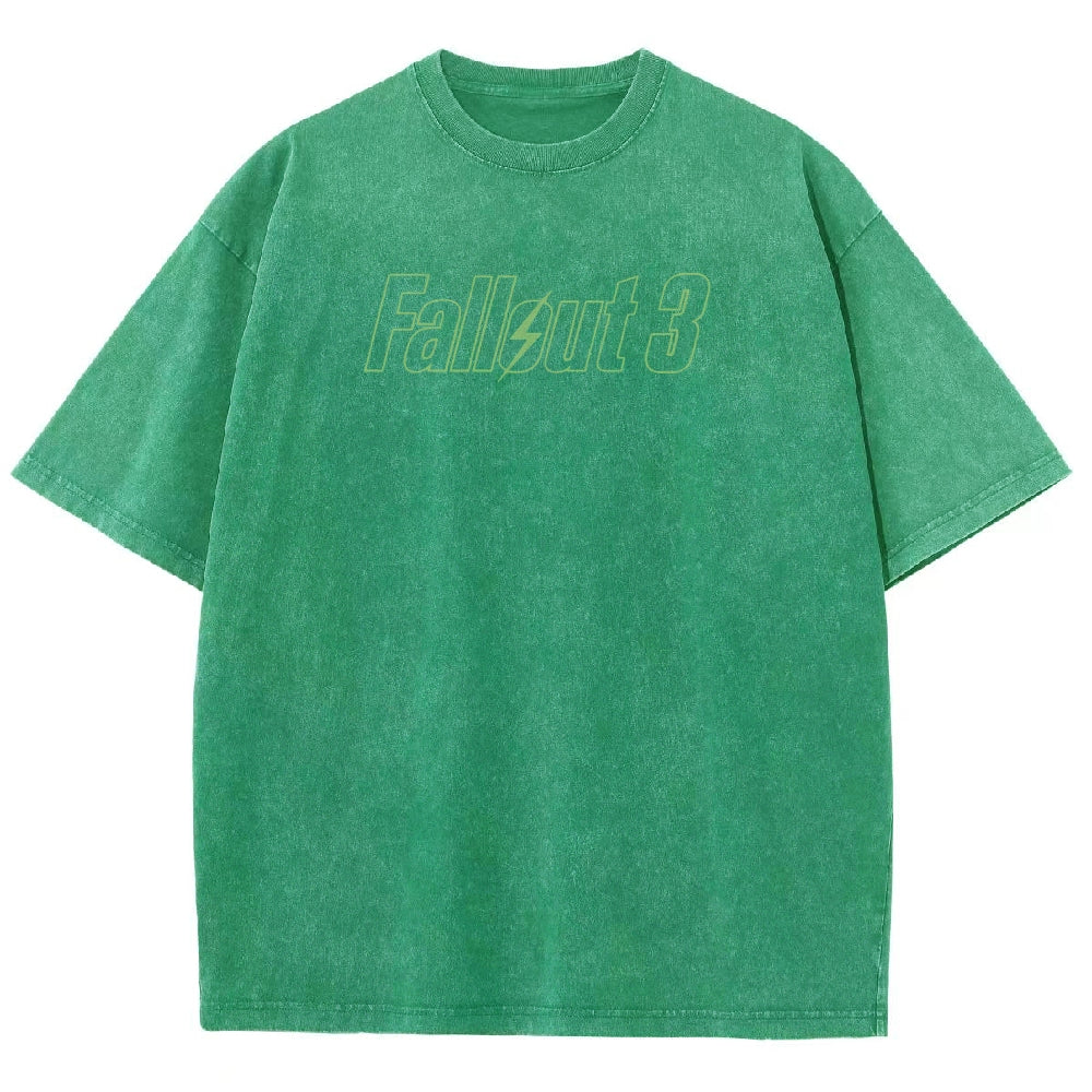 Fallout Unisex Fit Washed T-Shirt 2509007737