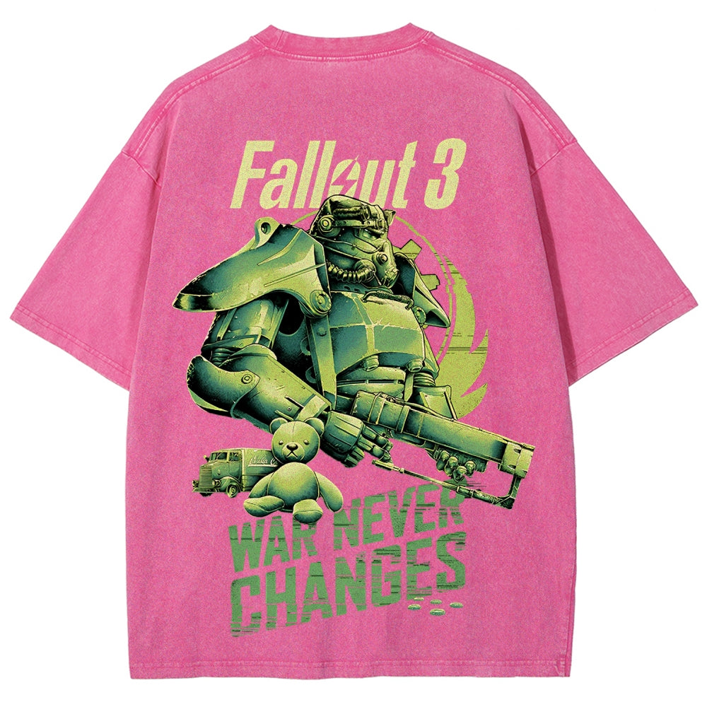 Fallout Unisex Fit Washed T-Shirt 2509007737