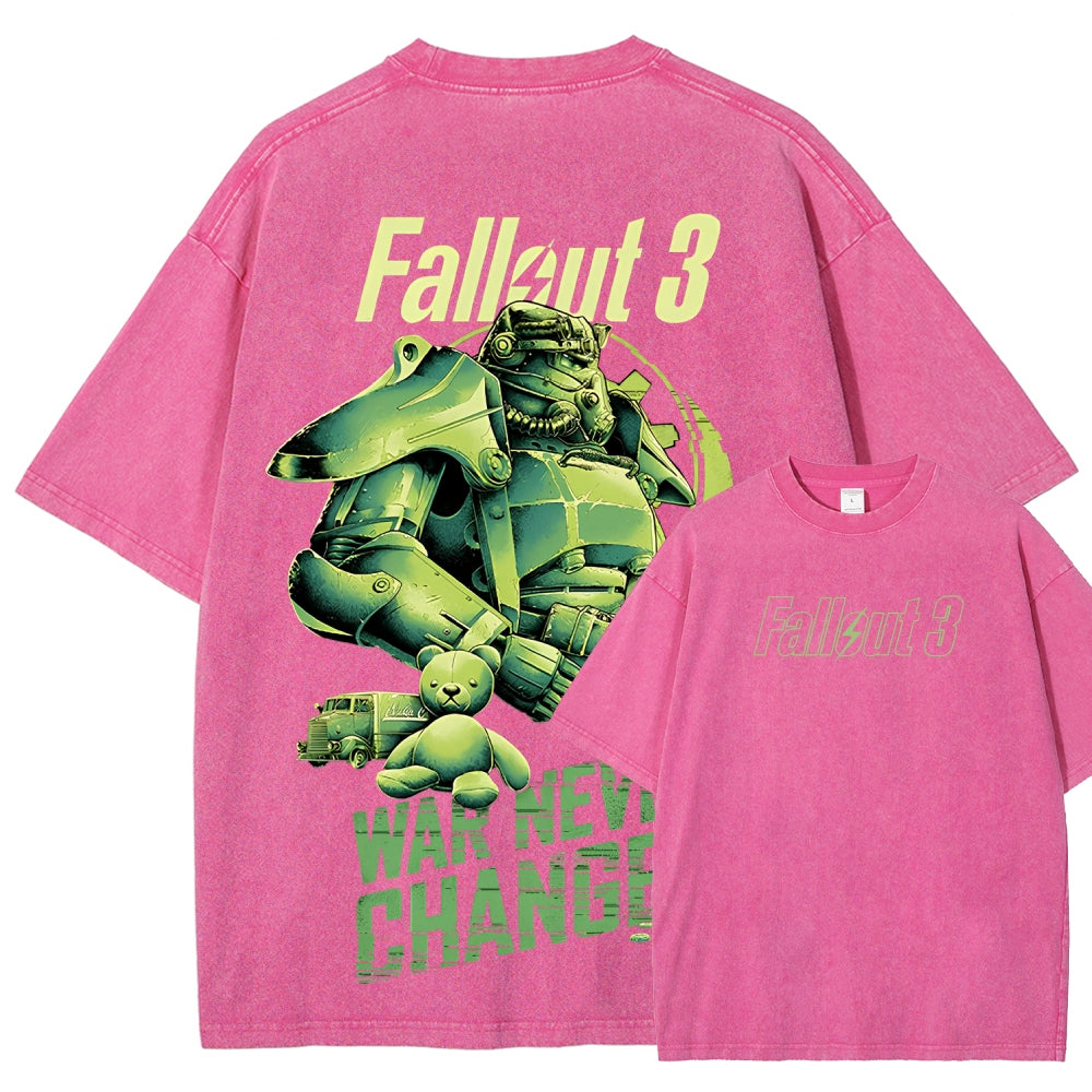 Fallout Unisex Fit Washed T-Shirt 2509007737