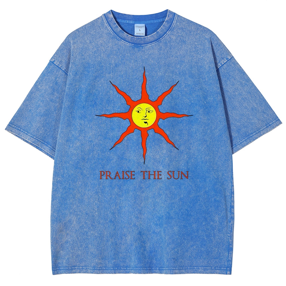 Dark souls Unisex Fit Washed T-Shirt 2509011728