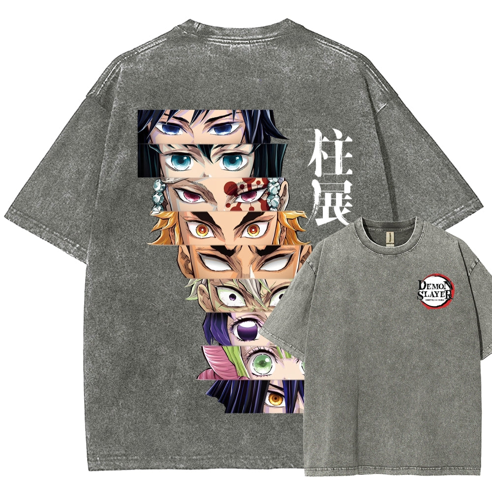Demon Slayer Unisex Fit Washed T-Shirt 2509022796
