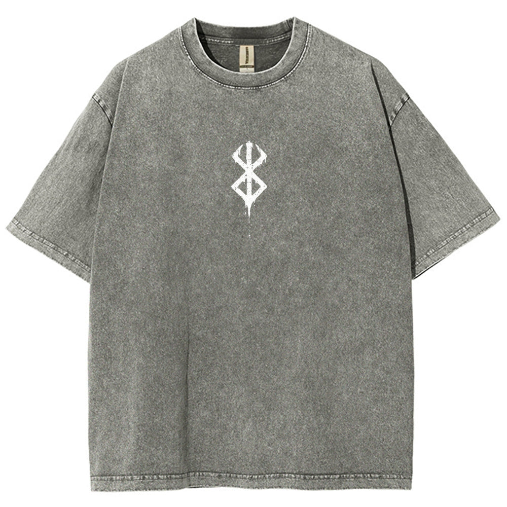 Berserk Unisex Fit Washed T-Shirt 2510000369