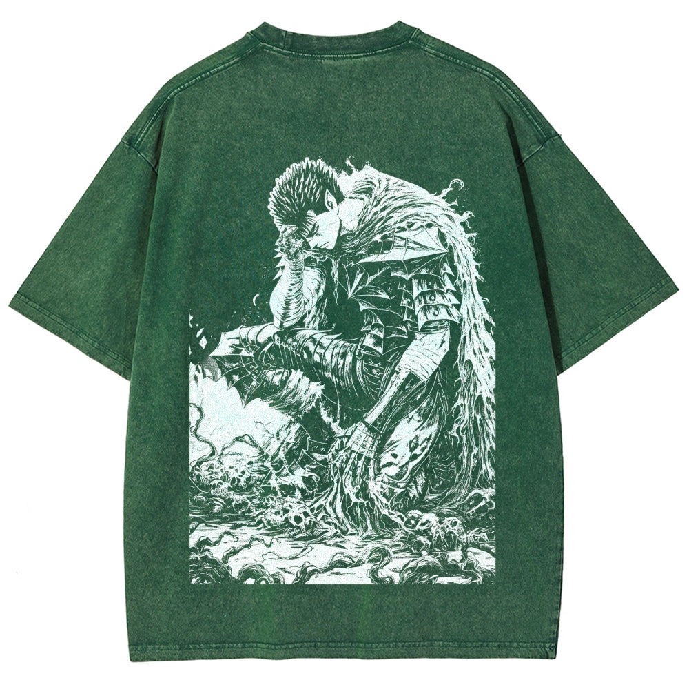 Berserk Unisex Fit Washed T-Shirt 2510000369