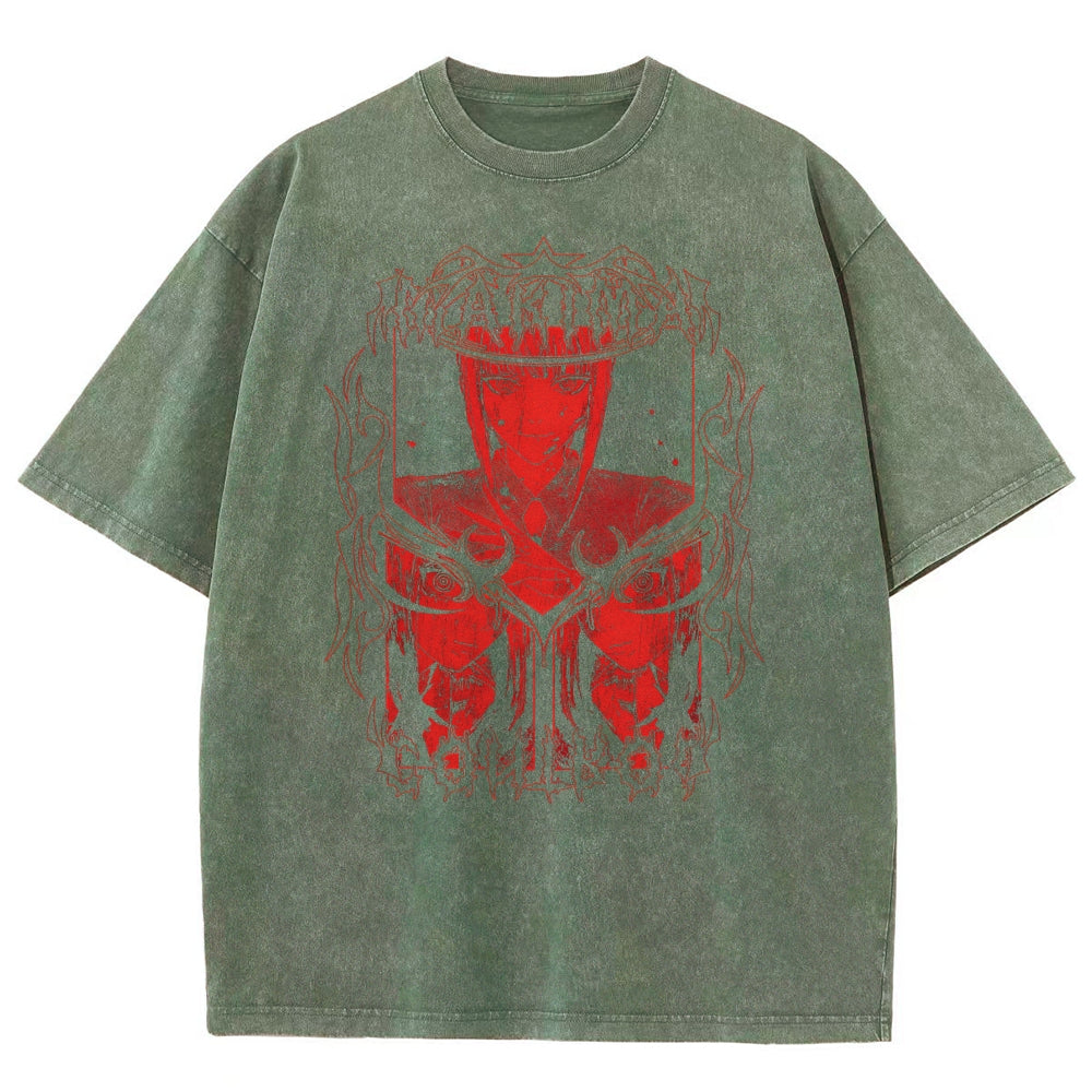 Chainsaw Man Unisex Fit Washed T-Shirt 2510002307