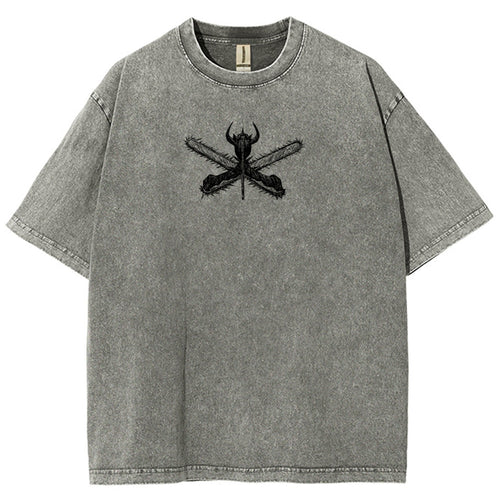 Chainsaw Man Unisex Fit Washed T-Shirt 2510003381