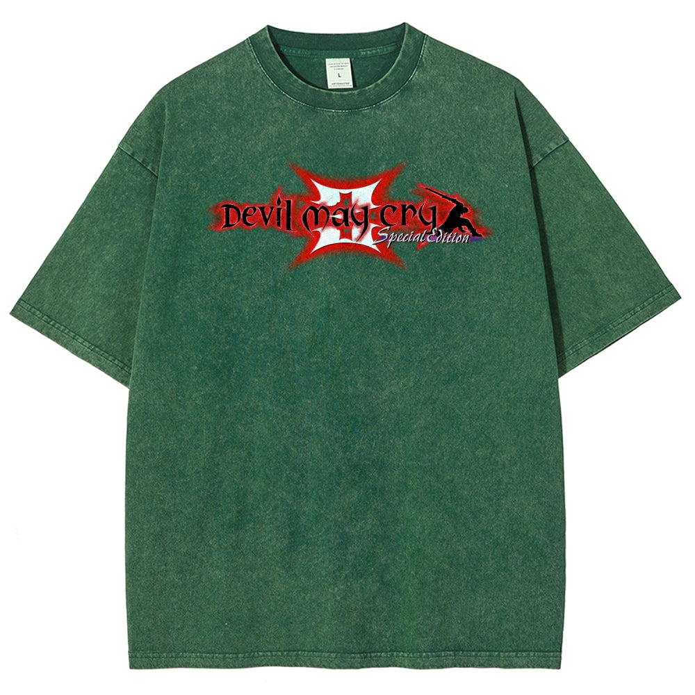 Devil May Cry Unisex Fit Washed T-Shirt 2510003870