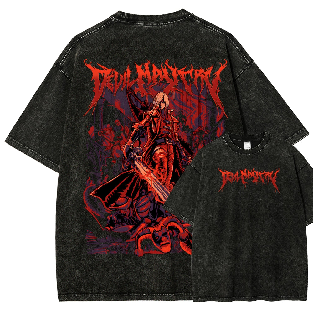 Devil May Cry Unisex Fit Washed T-Shirt 2510009135