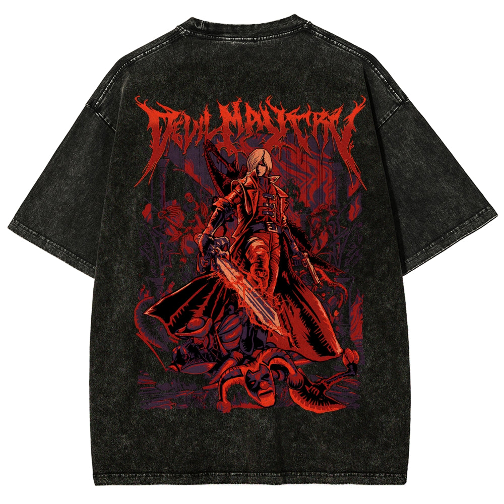 Devil May Cry Unisex Fit Washed T-Shirt 2510009135