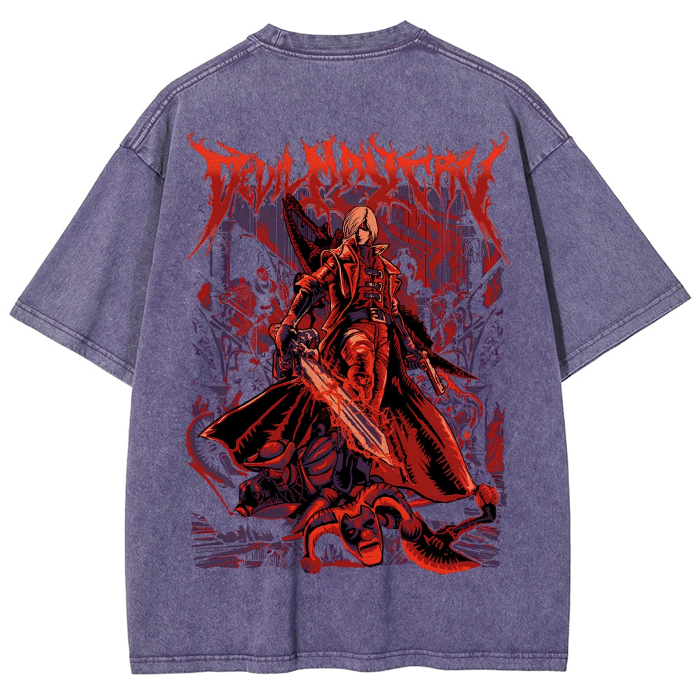 Devil May Cry Unisex Fit Washed T-Shirt 2510009135