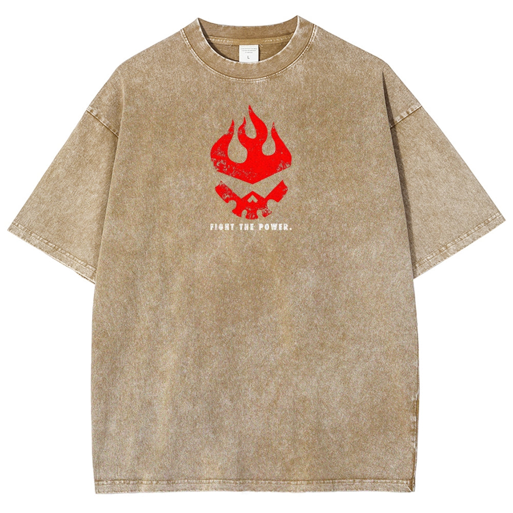 Gurren lagann Tengen Toppa Unisex Fit Washed T-Shirt 2510011919