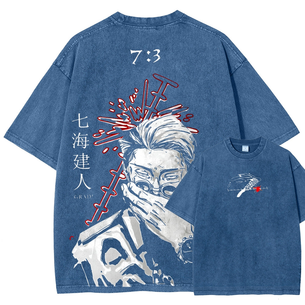 Jujutsu Kaisen Unisex Fit Washed T-Shirt 2510012456