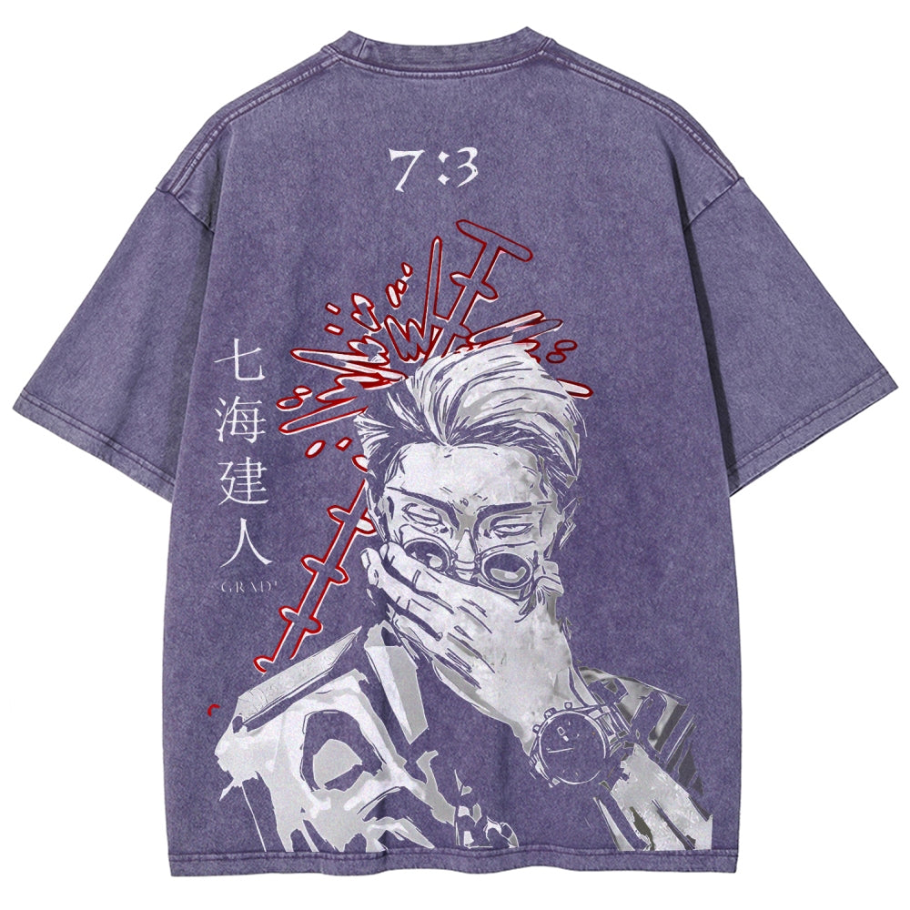 Jujutsu Kaisen Unisex Fit Washed T-Shirt 2510012456