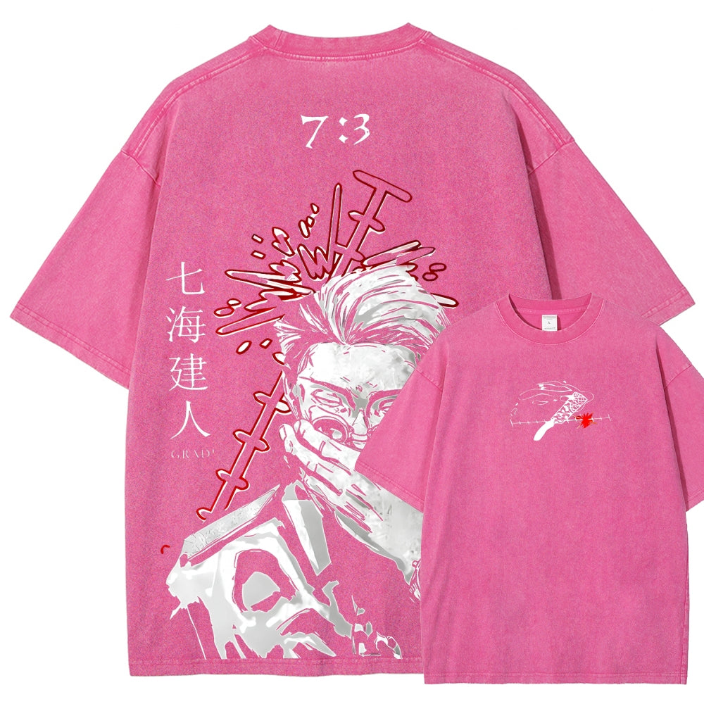Jujutsu Kaisen Unisex Fit Washed T-Shirt 2510012456