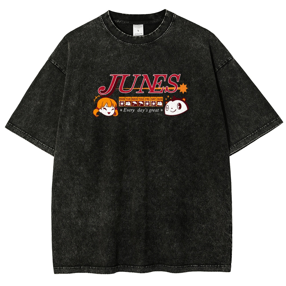 Persona Unisex Fit Washed T-Shirt 2510020432