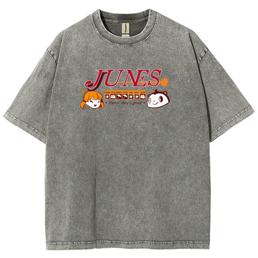 Persona Unisex Fit Washed T-Shirt 2510020432