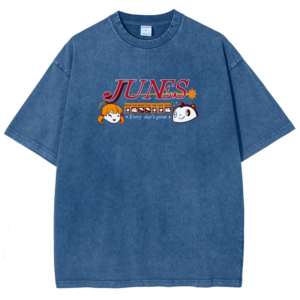 Persona Unisex Fit Washed T-Shirt 2510020432