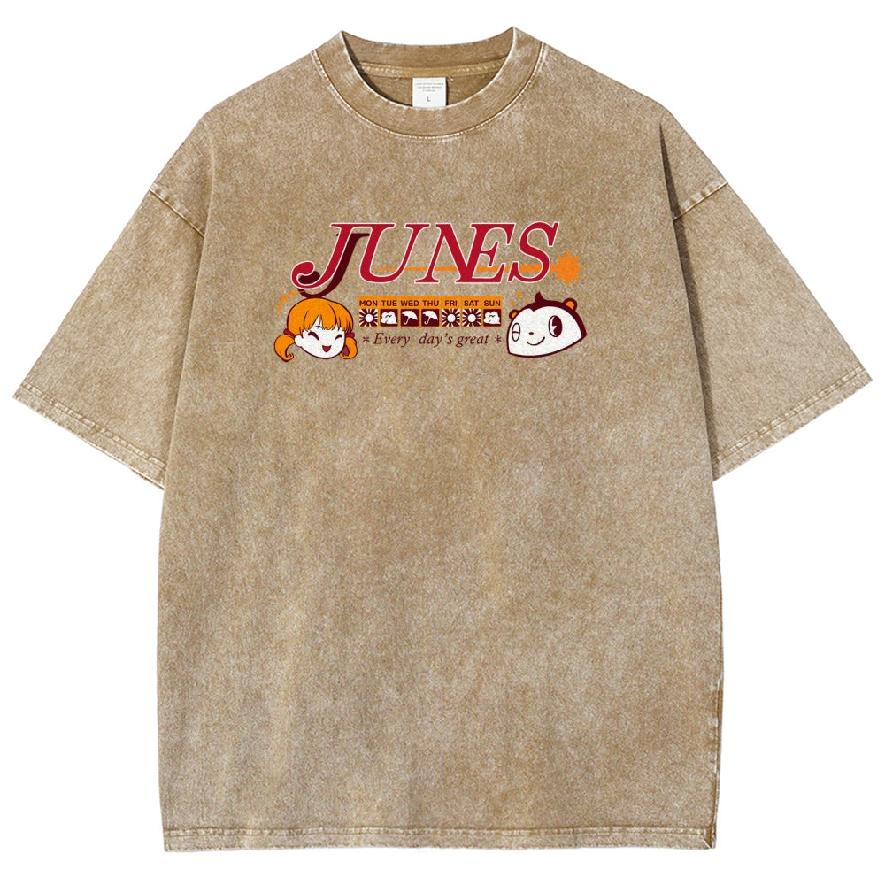 Persona Unisex Fit Washed T-Shirt 2510020432