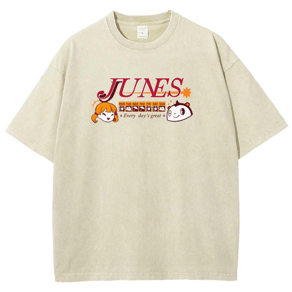 Persona Unisex Fit Washed T-Shirt 2510020432