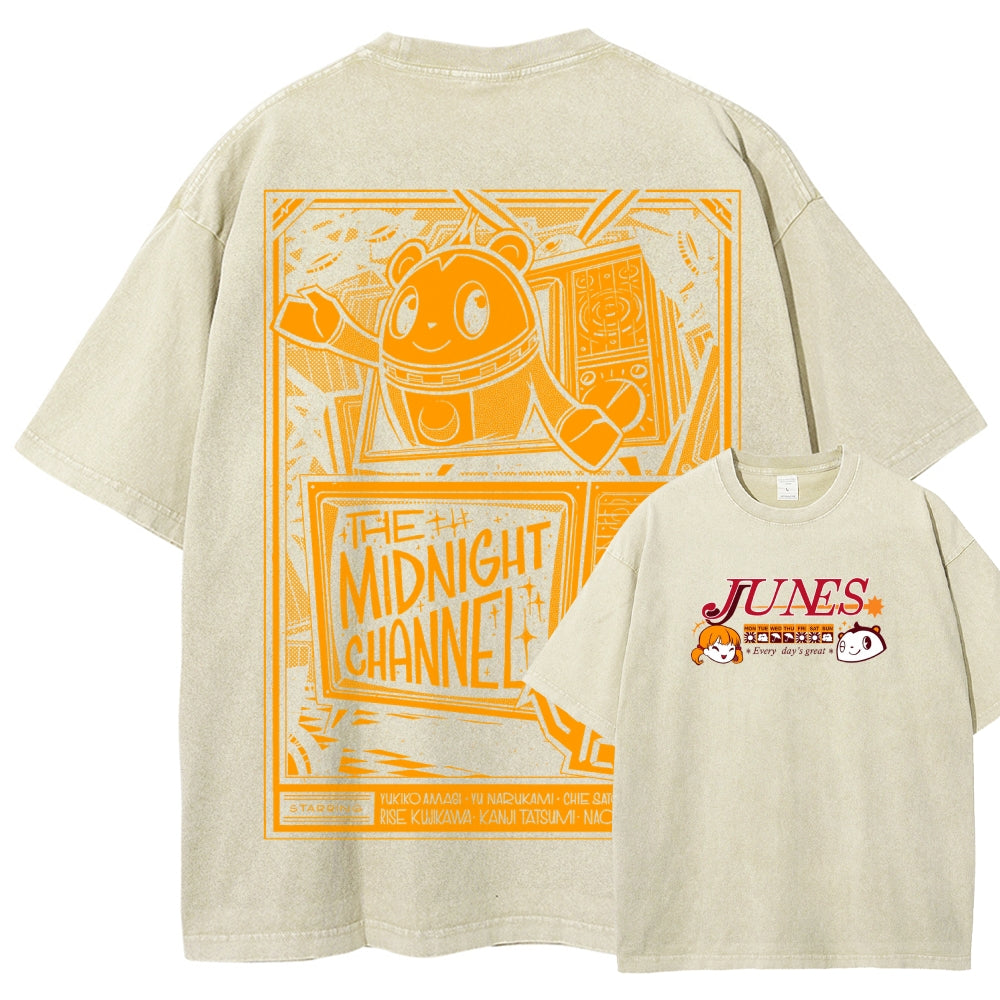Persona Unisex Fit Washed T-Shirt 2510020432
