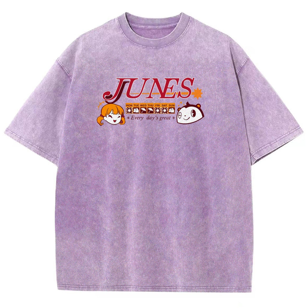 Persona Unisex Fit Washed T-Shirt 2510020432
