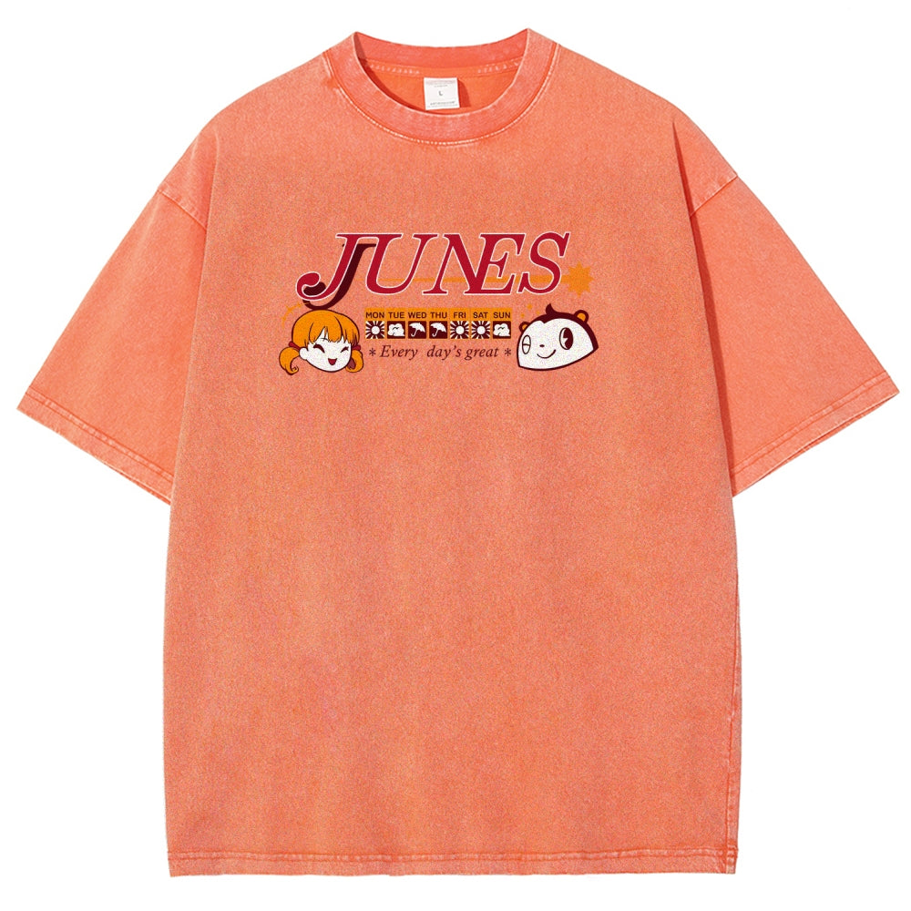 Persona Unisex Fit Washed T-Shirt 2510020432