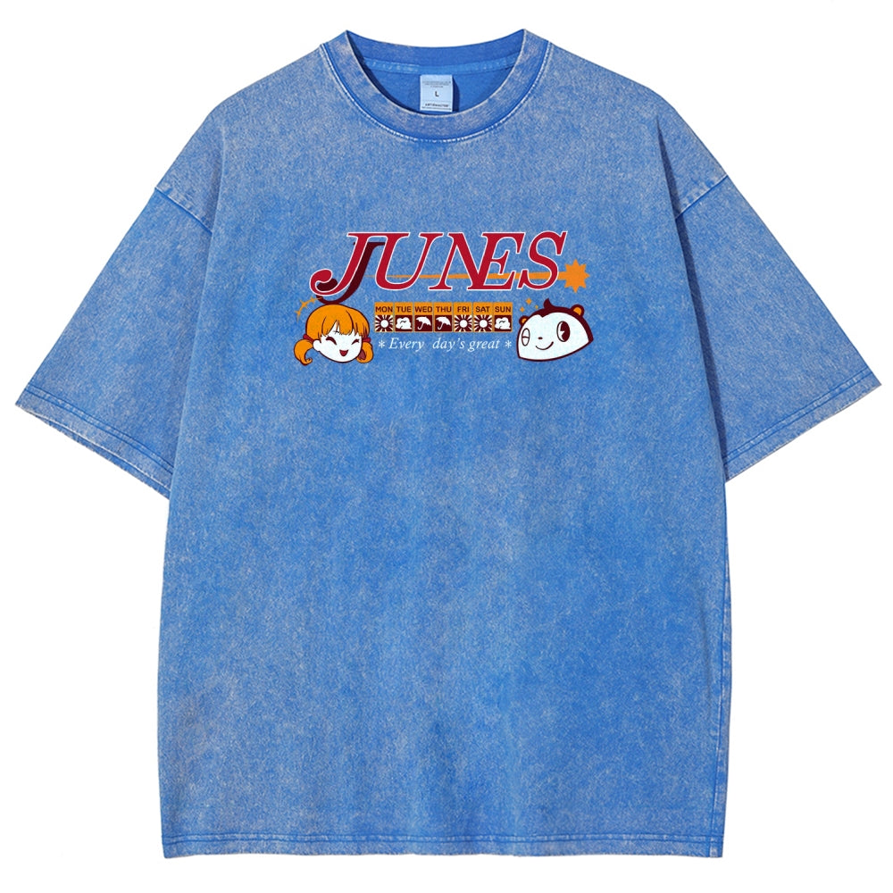 Persona Unisex Fit Washed T-Shirt 2510020432