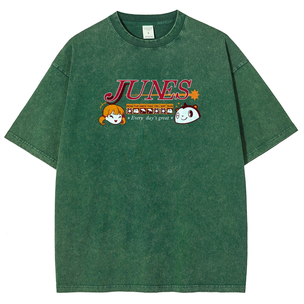 Persona Unisex Fit Washed T-Shirt 2510020432