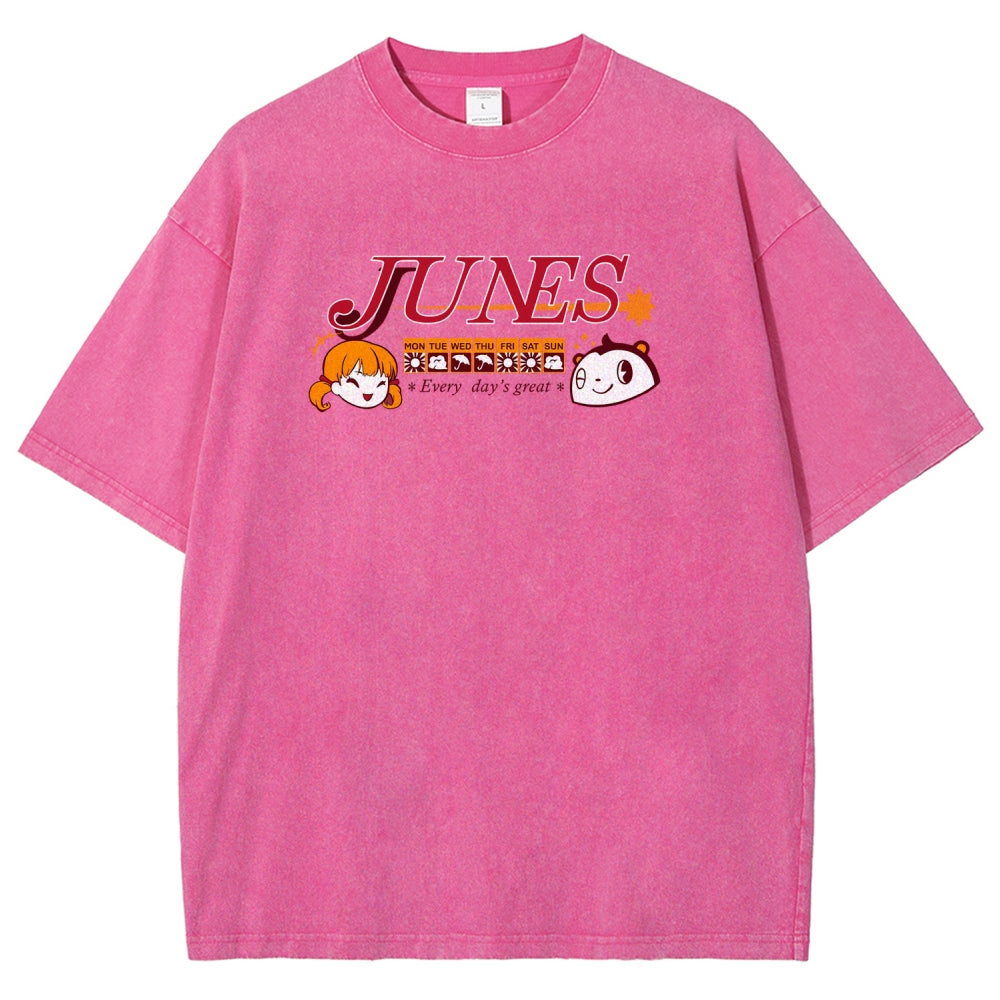Persona Unisex Fit Washed T-Shirt 2510020432
