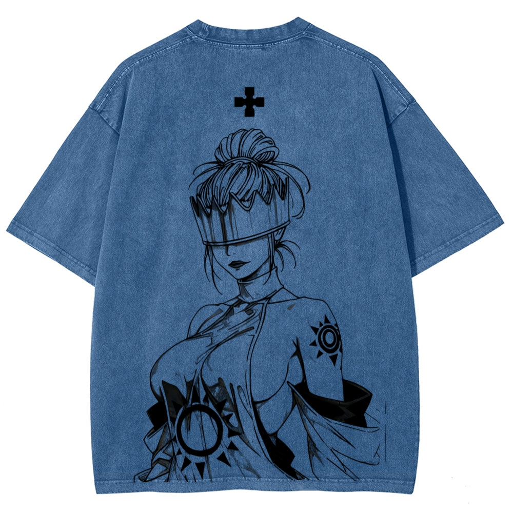 Fire Force Unisex Fit Washed T-Shirt 2510020729