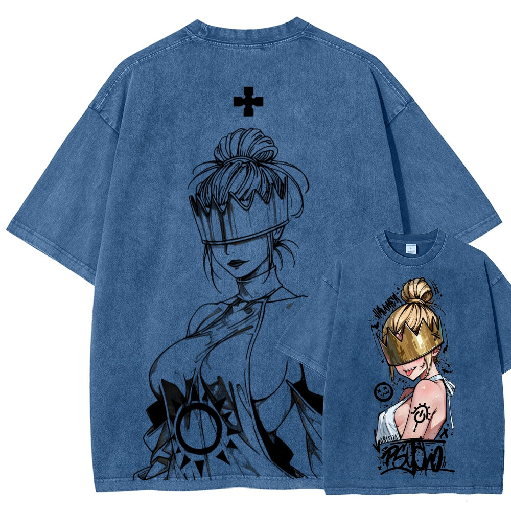 Fire Force Unisex Fit Washed T-Shirt 2510020729