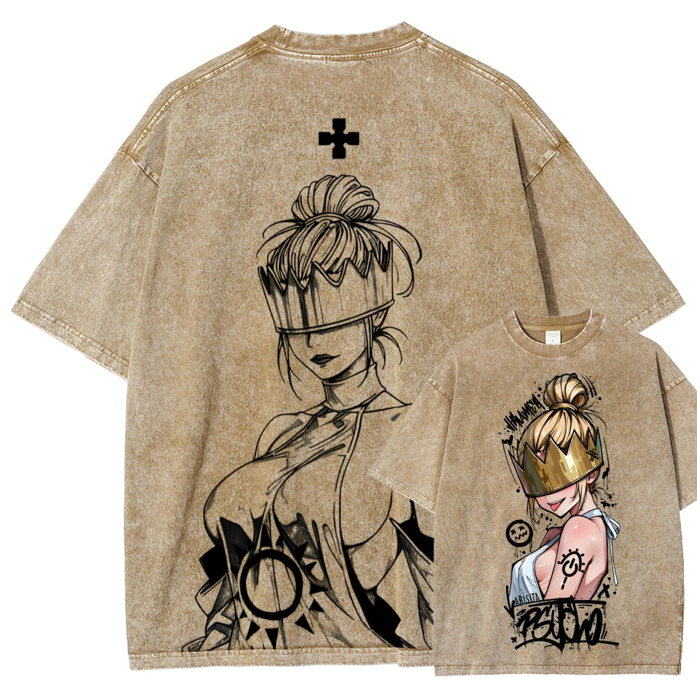 Fire Force Unisex Fit Washed T-Shirt 2510020729
