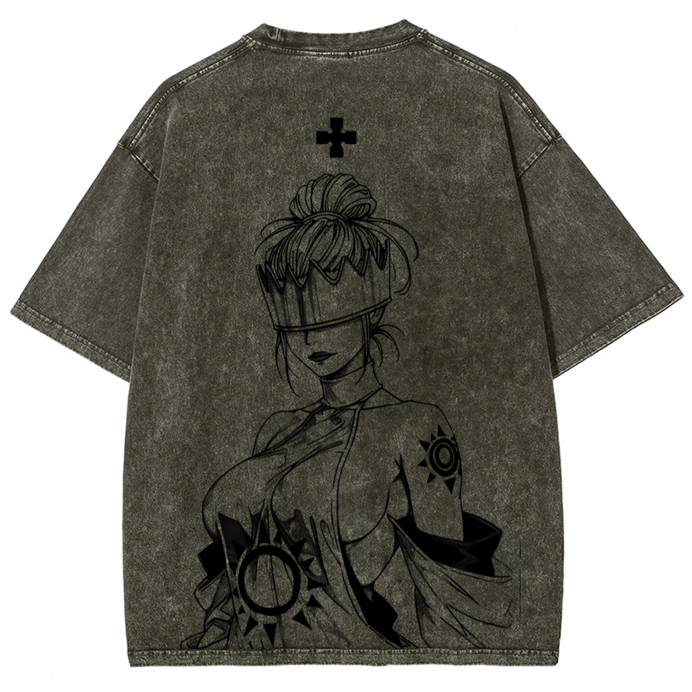 Fire Force Unisex Fit Washed T-Shirt 2510020729