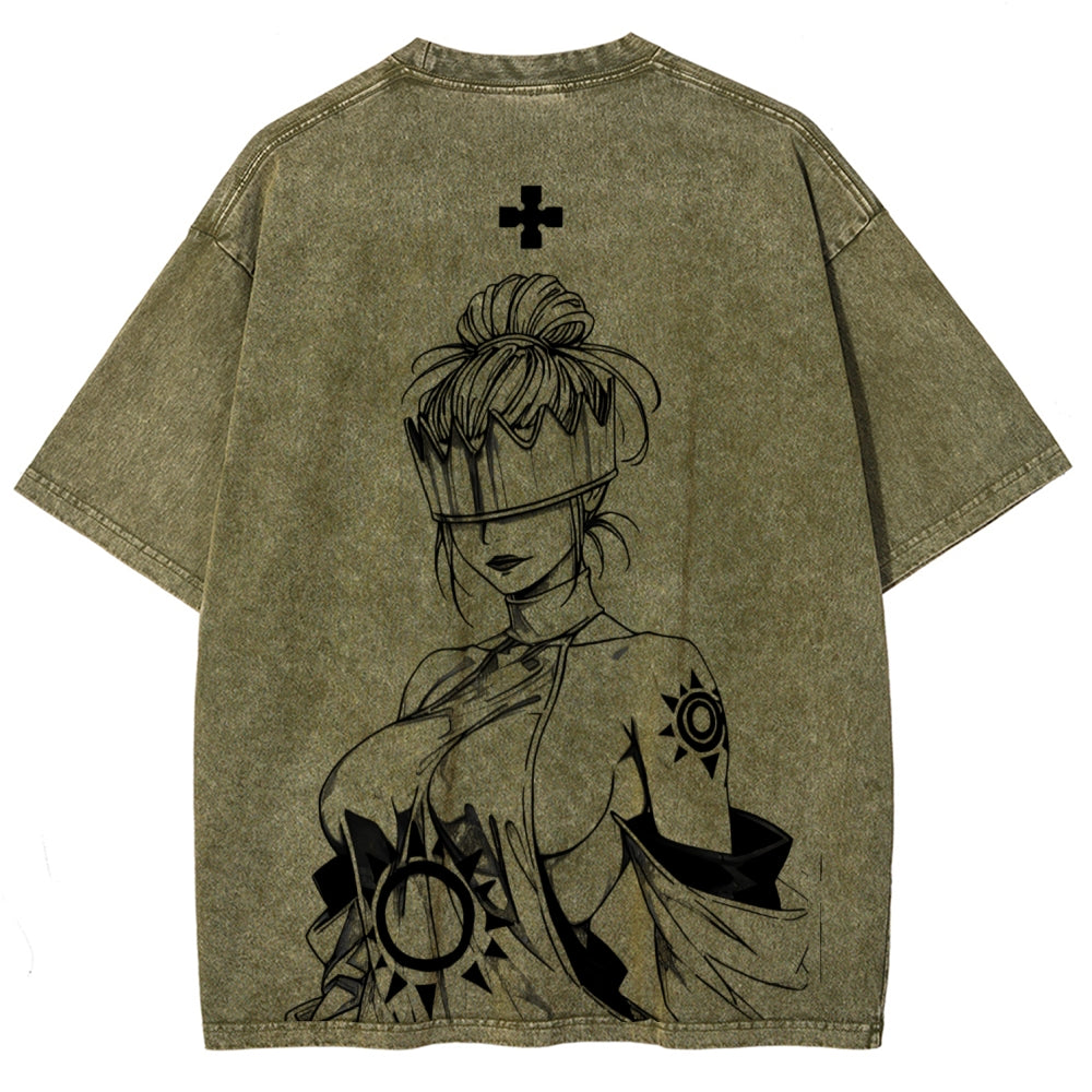 Fire Force Unisex Fit Washed T-Shirt 2510020729