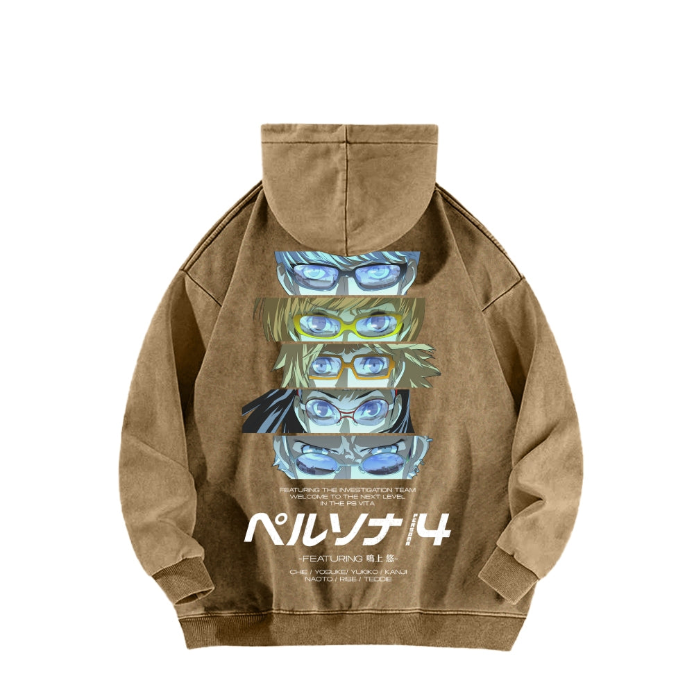 Persona Unisex washed sweatshirts 2510021452