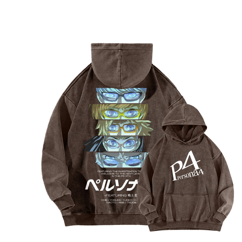 Persona Unisex washed sweatshirts 2510021452