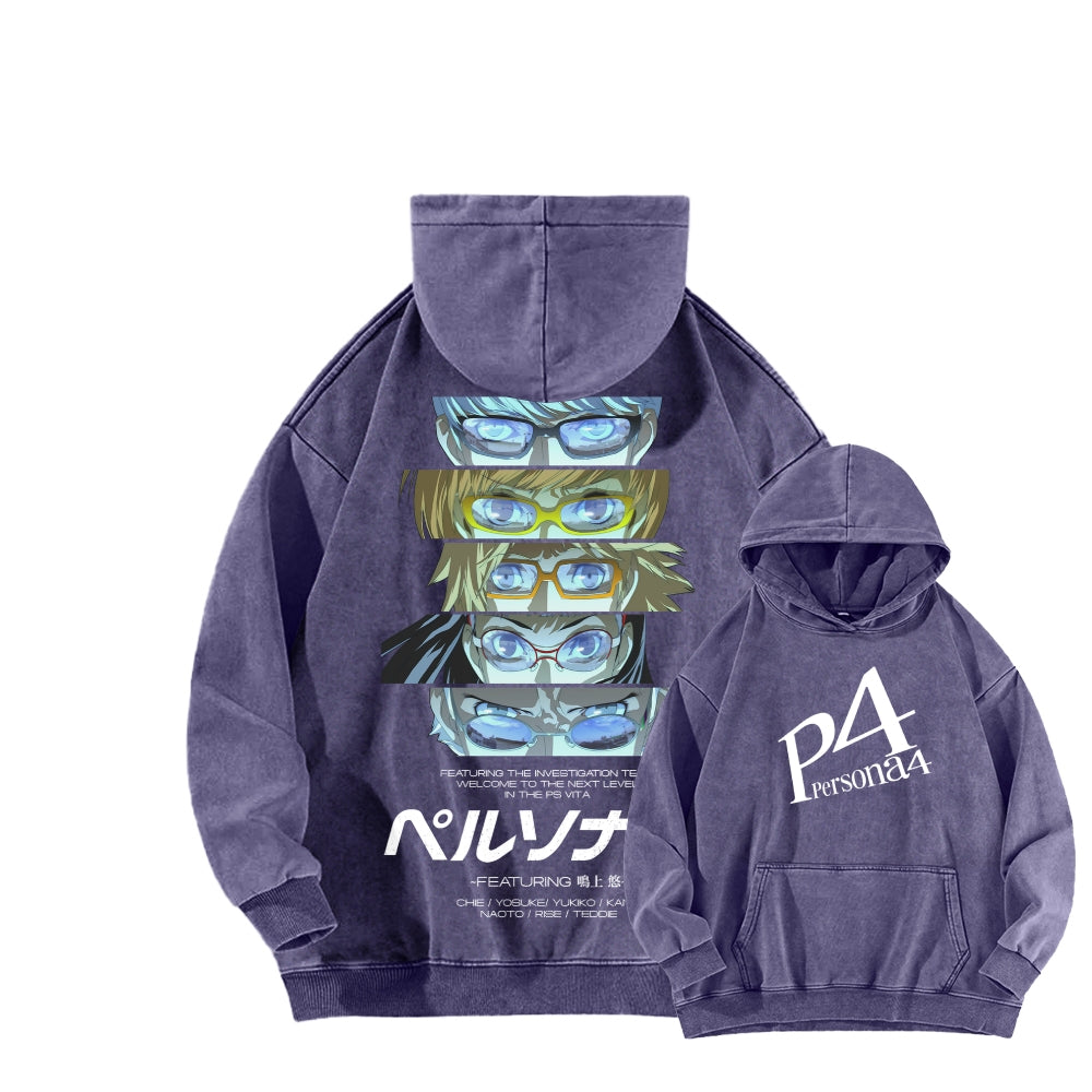 Persona Unisex washed sweatshirts 2510021452