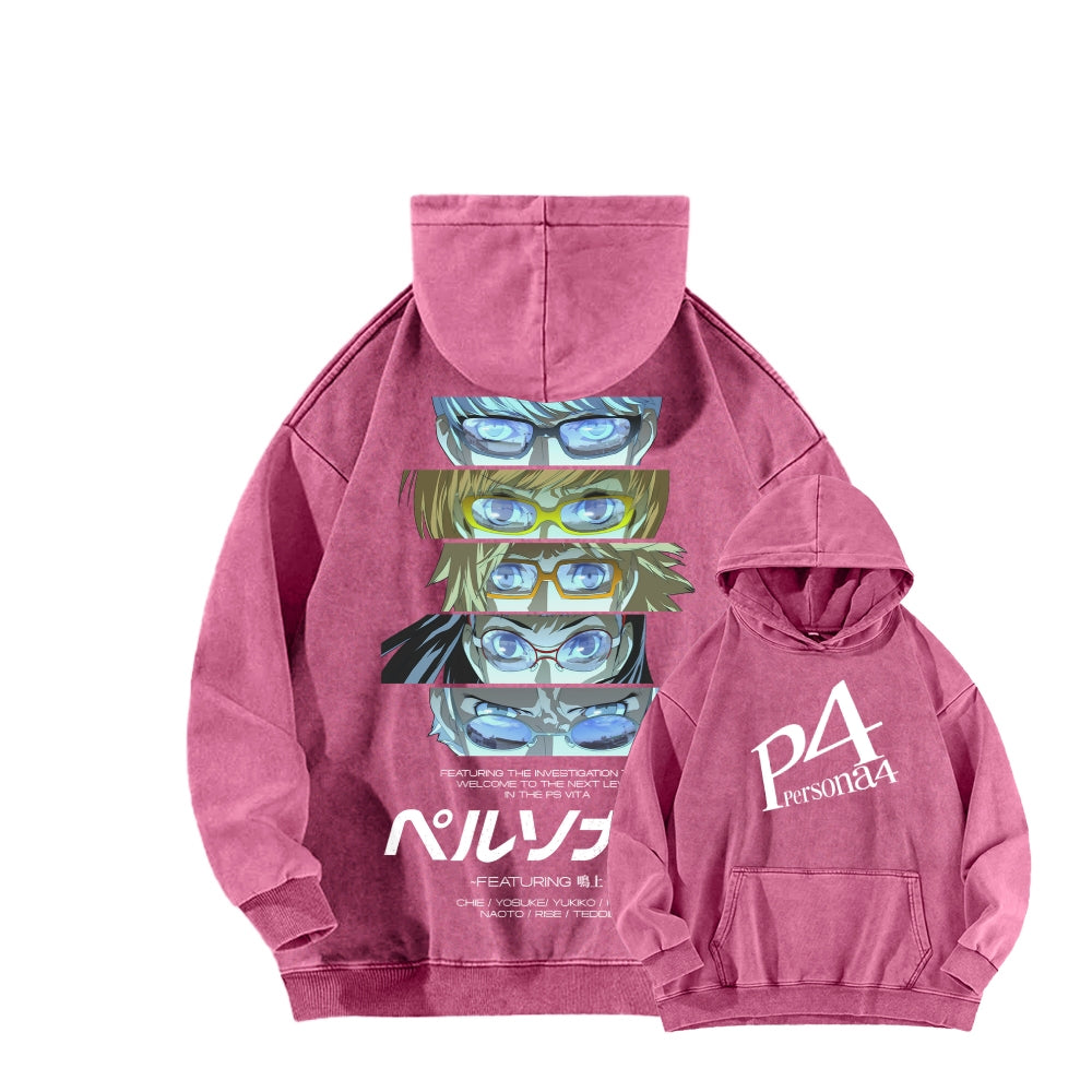 Persona Unisex washed sweatshirts 2510021452