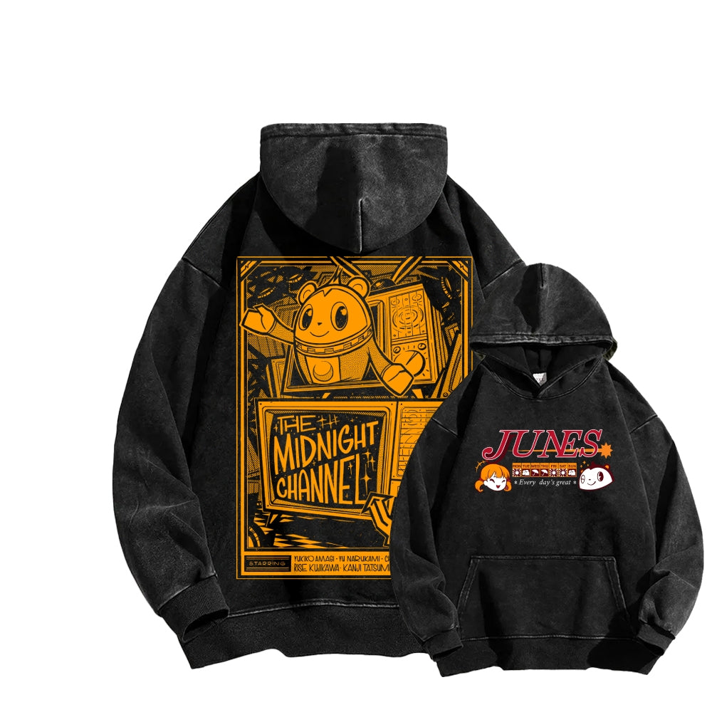 Persona Unisex washed sweatshirts 2510021457
