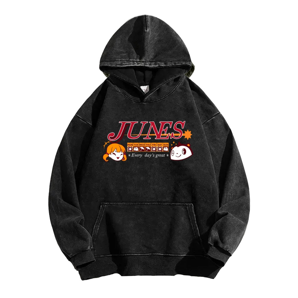 Persona Unisex washed sweatshirts 2510021457