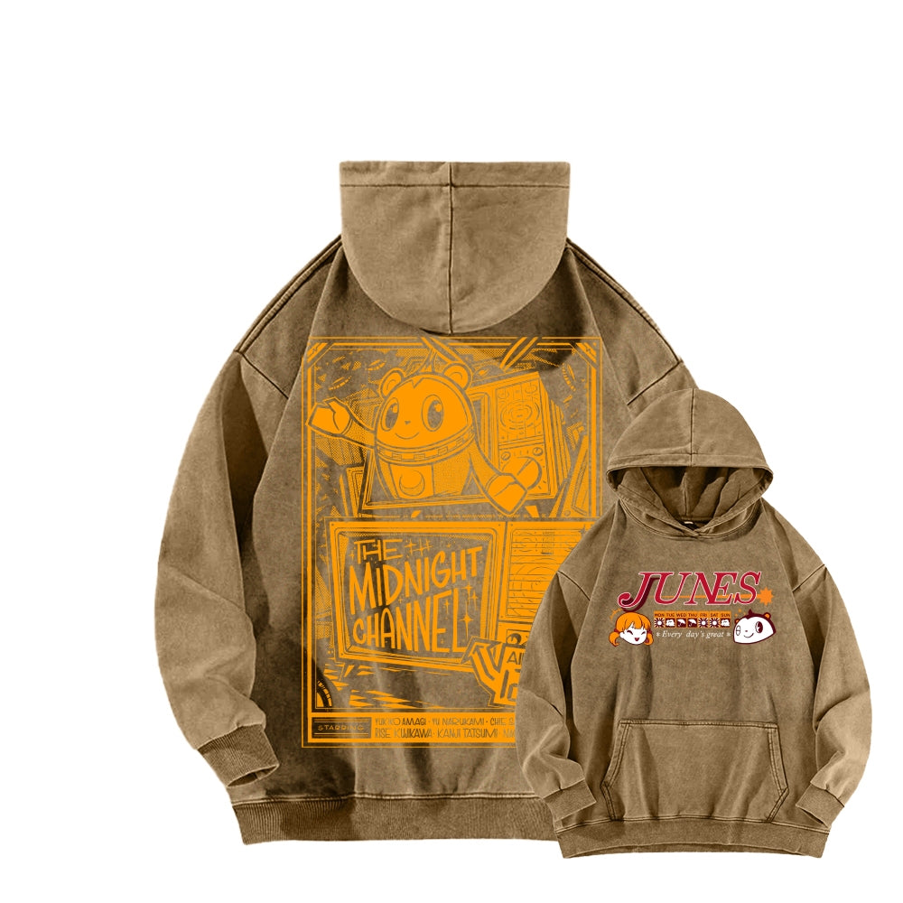 Persona Unisex washed sweatshirts 2510021457