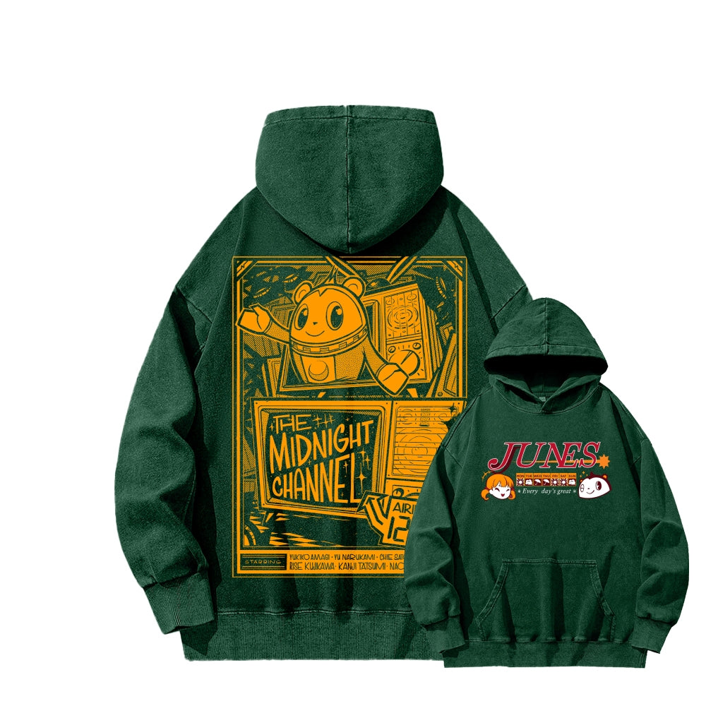 Persona Unisex washed sweatshirts 2510021457