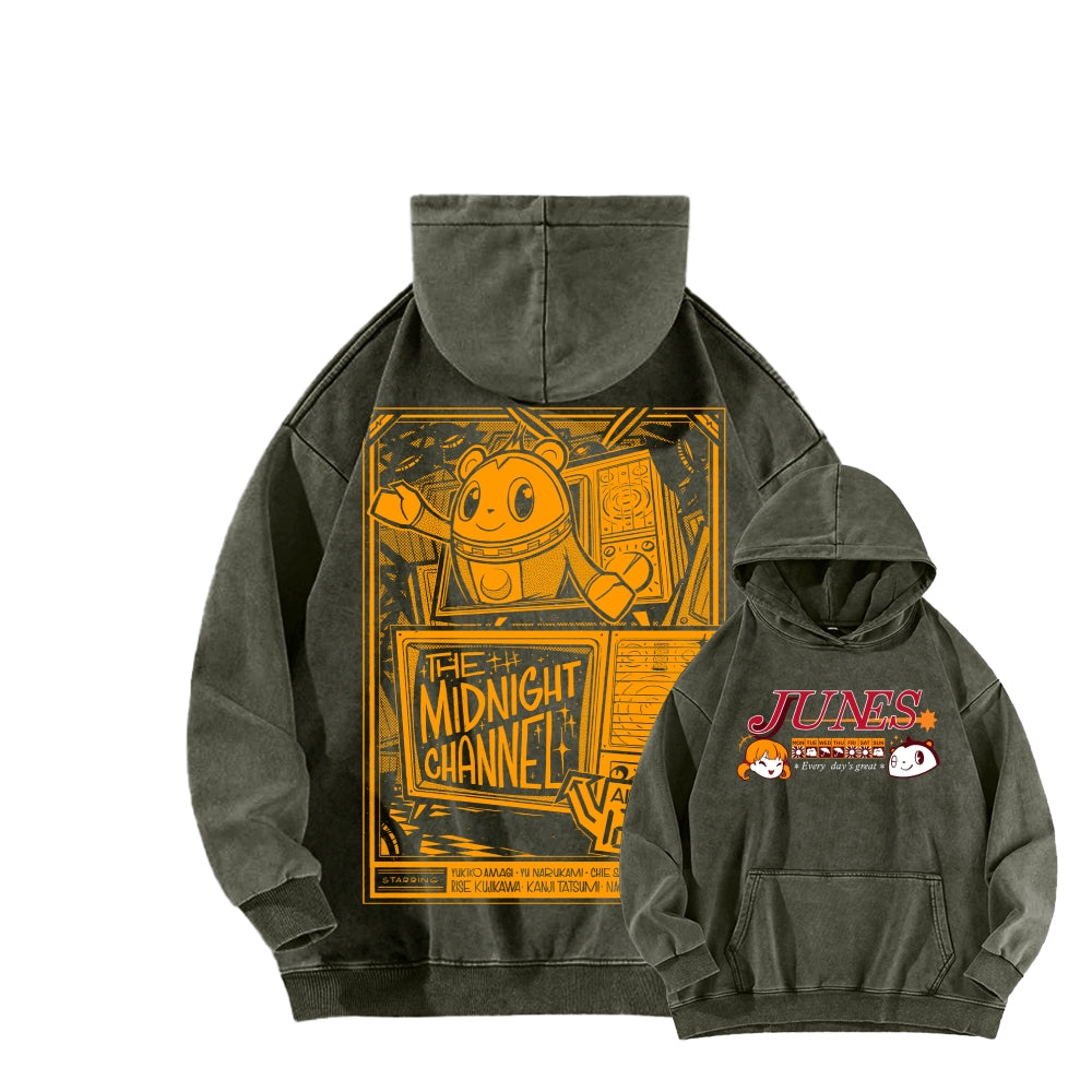 Persona Unisex washed sweatshirts 2510021457