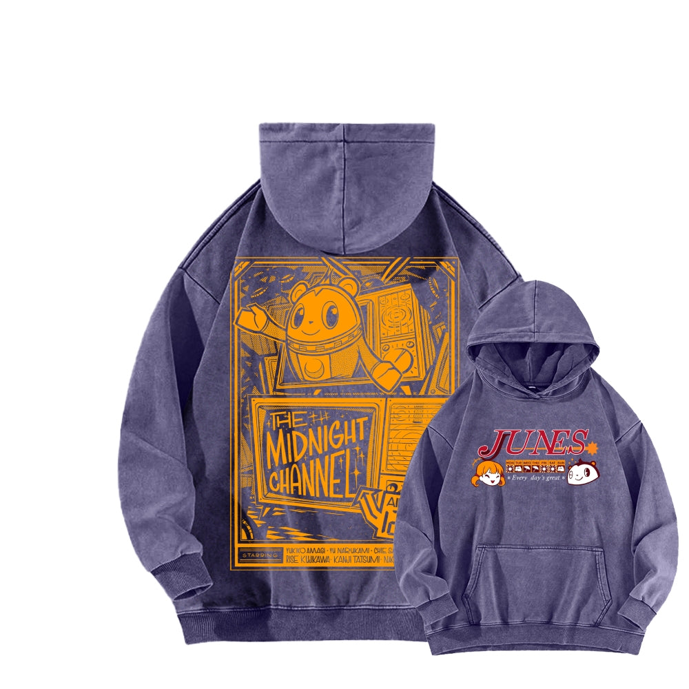 Persona Unisex washed sweatshirts 2510021457