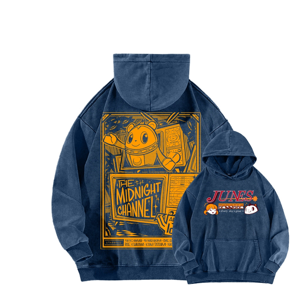 Persona Unisex washed sweatshirts 2510021457