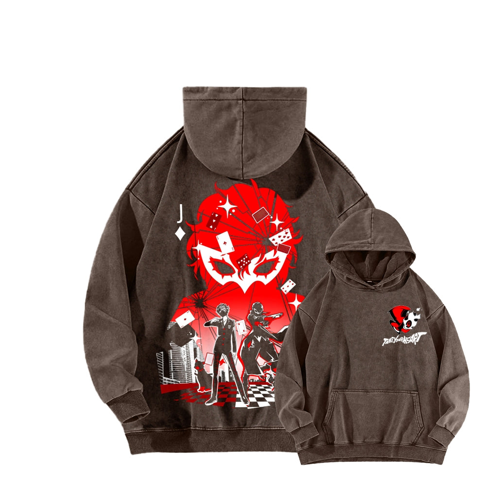 Persona Unisex washed sweatshirts 2510021566
