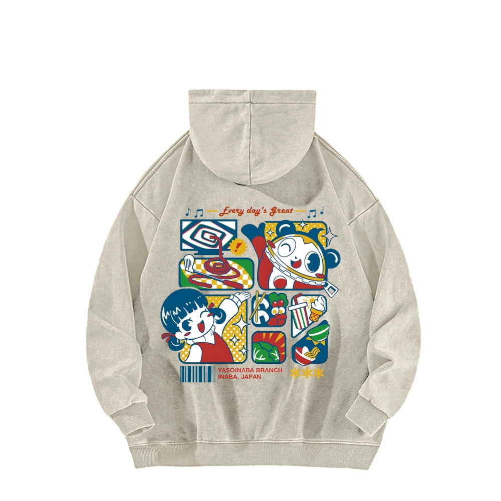 Persona Unisex washed sweatshirts 2510021579