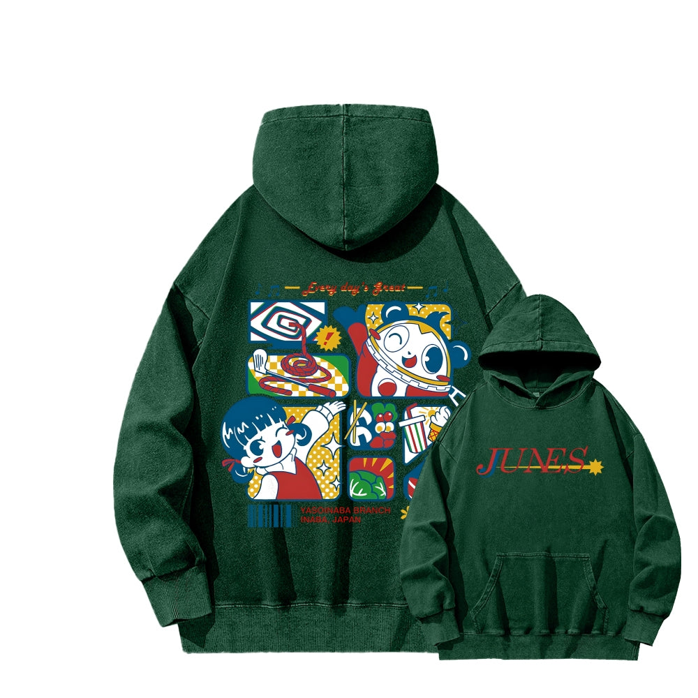 Persona Unisex washed sweatshirts 2510021579