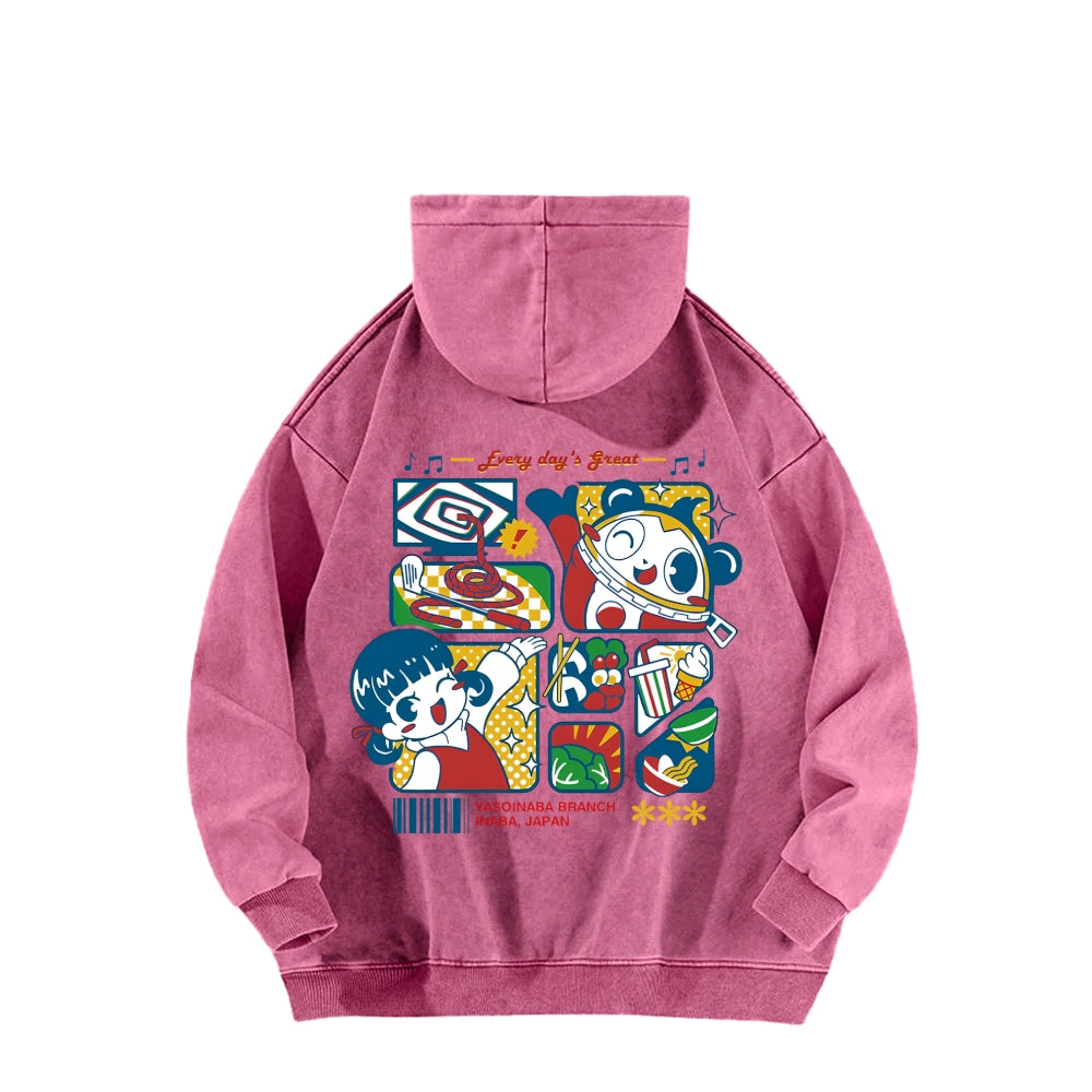 Persona Unisex washed sweatshirts 2510021579