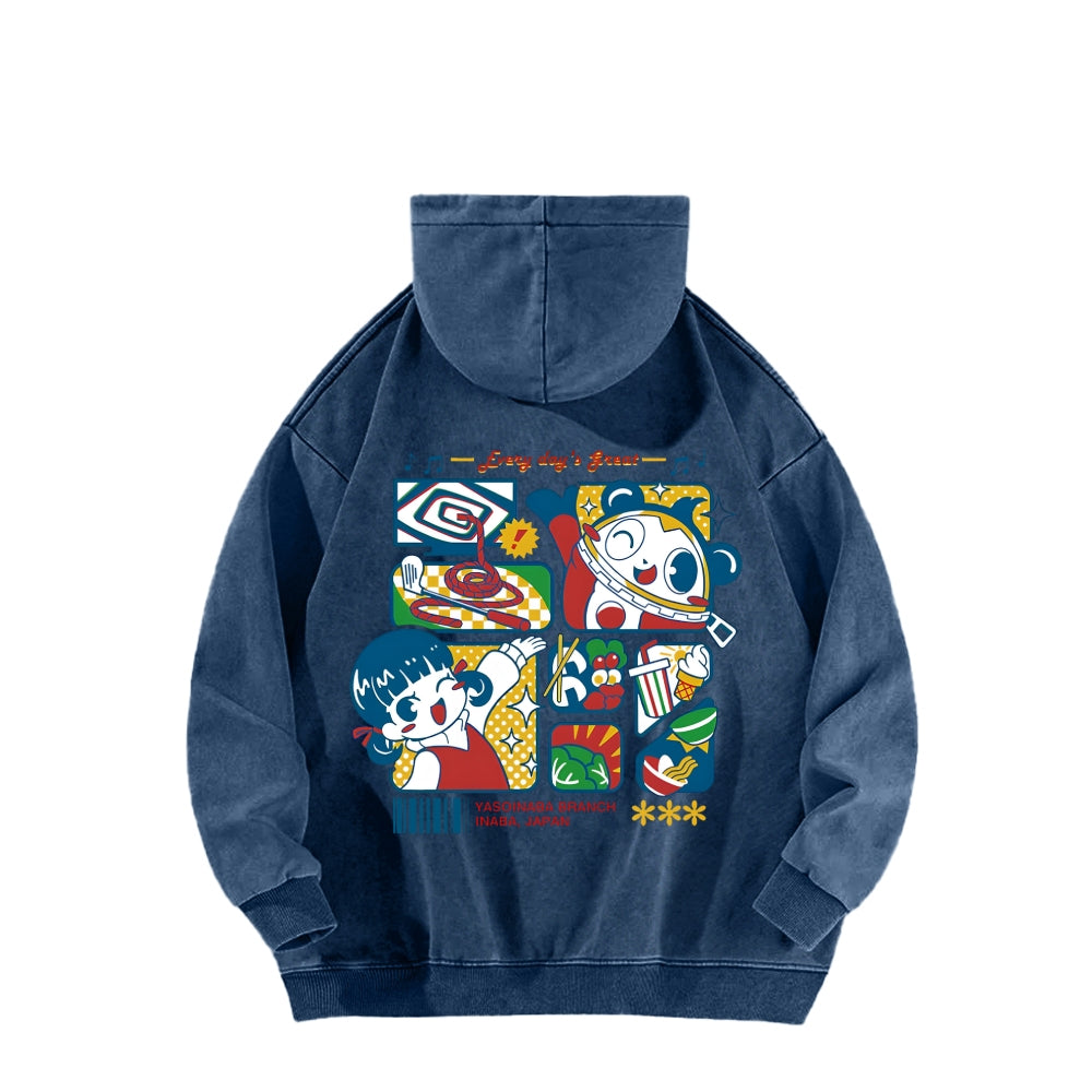 Persona Unisex washed sweatshirts 2510021579