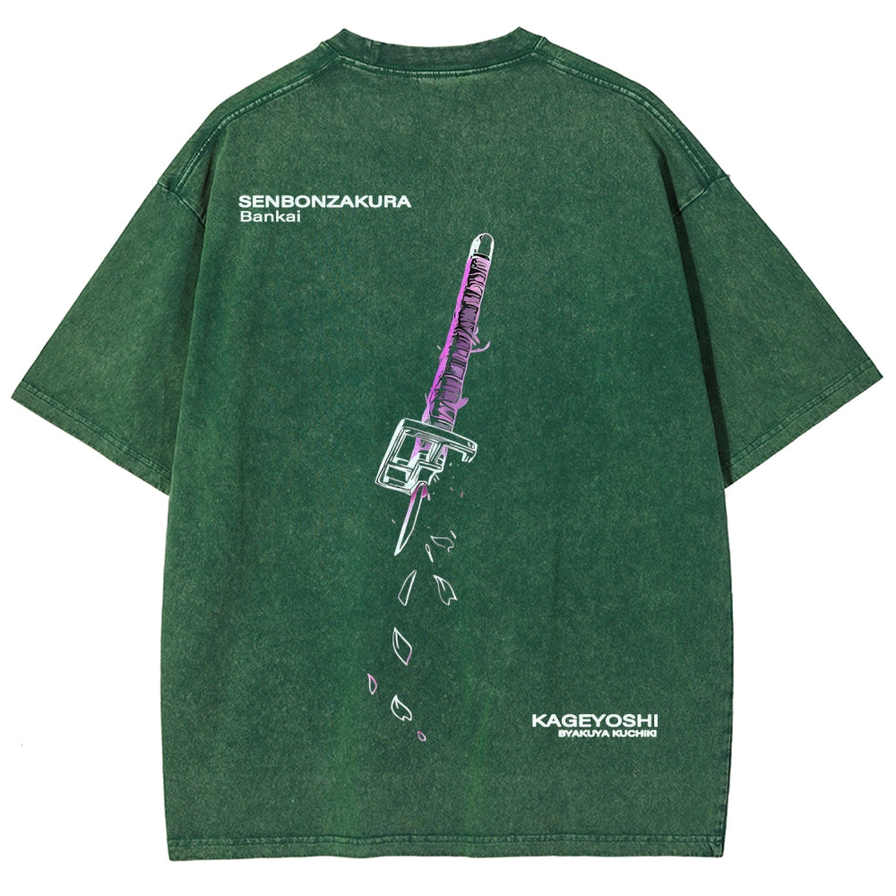 Bleach Unisex Fit Washed T-Shirt 2511000761